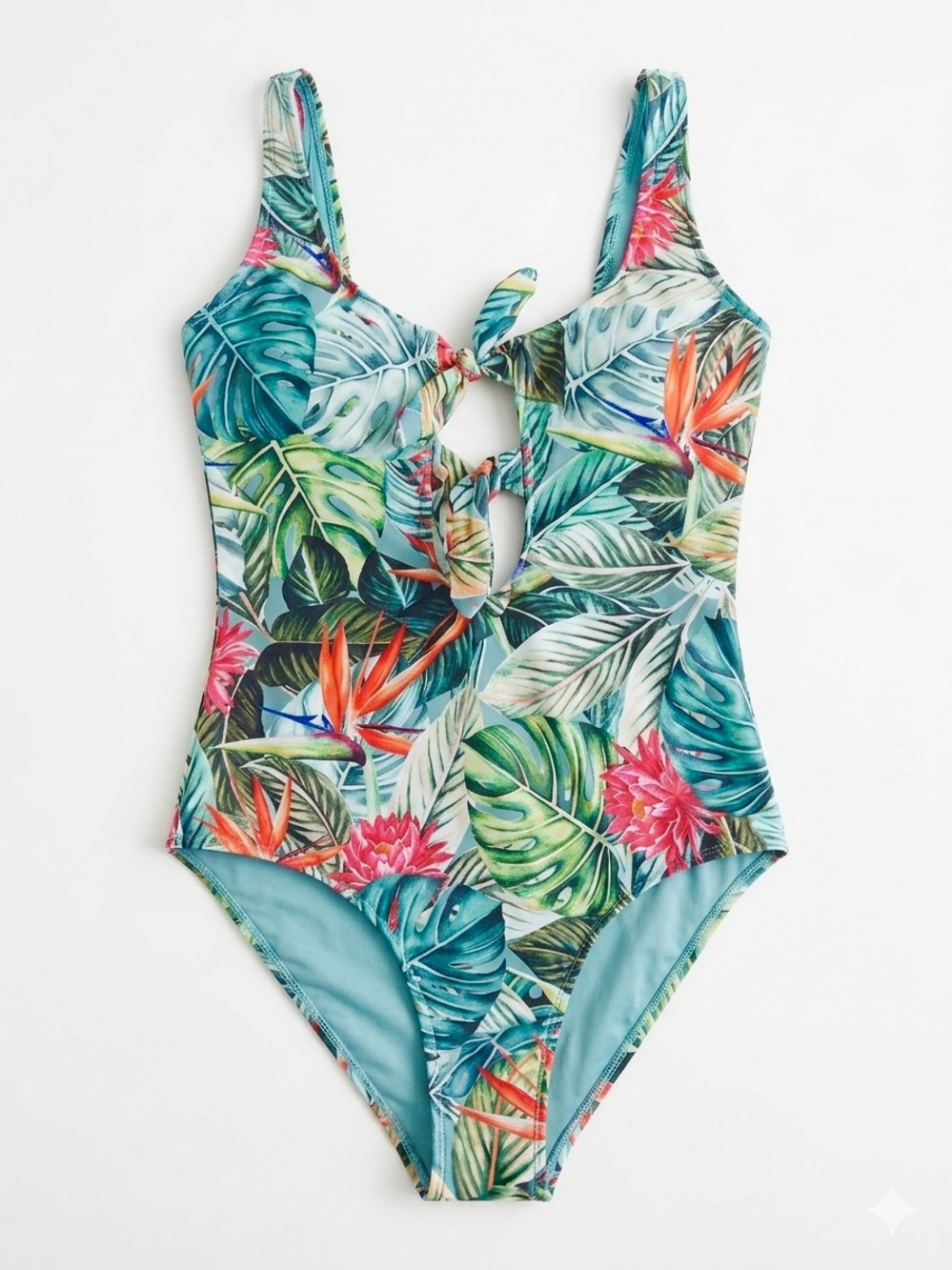 Rip Curl Island Hopper One-Piece Swimsuit - Tropical Green Floral